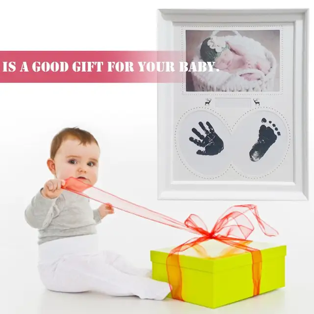 Baby Print Non Toxic Baby Handprint Footprint Imprint Baby Items Souvenirs Casting Newborn Footprint Ink Pad Infant Clay Gifts Hand Footprint Makers Aliexpress