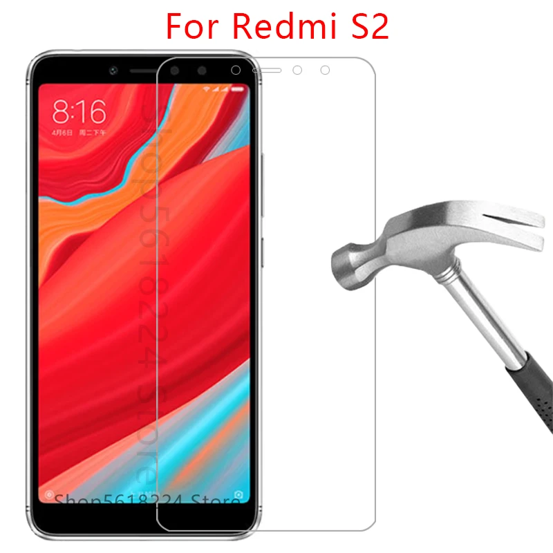 Чехол на ksiomi redmi s2 чехол из закаленного стекла для xiaomi readmi s 2 2s redmis2 защитный сумка 5