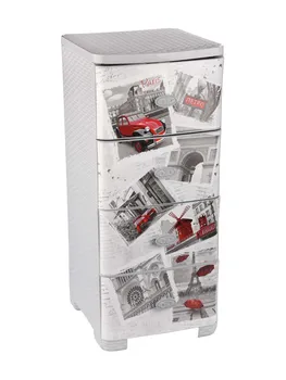 

Chest of drawers wide 4-section