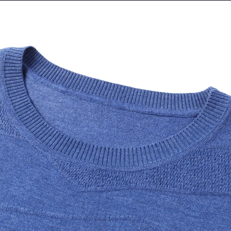 Модный брендовый свитер для мужчин пуловер Slim Fit однотонные цветные Джемперы Вязание узоры Осень корейский стиль Повседневное мужская одежда