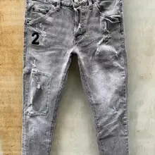 DSENQI, новинка, мужские джинсы, рваные, для DSQ, джинсы, брюки, байкерские джинсы, верхняя одежда, мужские штаны, 920