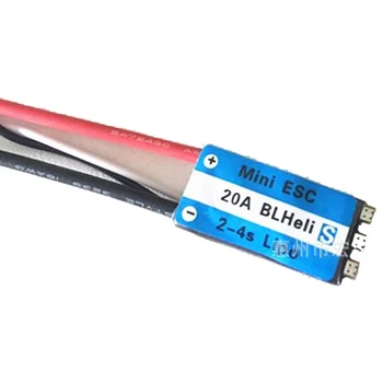 

1PC Multiple Rotors Brushless ESC Excellent heat exchange BLHeli—S OPTO Mini 20A DIY Spare Parts for Flight Controller UAV Drone