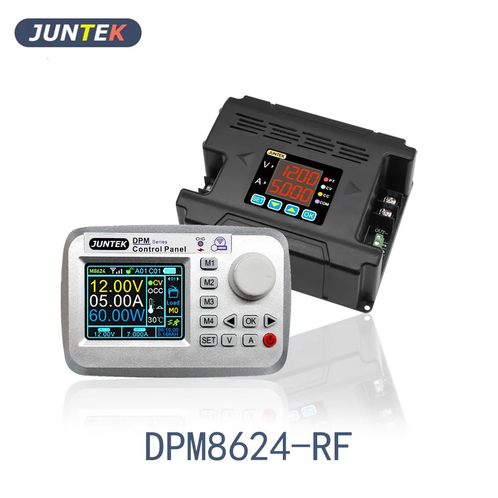 

JUNTEK DPM8624-RF 60V24A Remote control Programmable DC DC digital adjustable Step Down voltage Power Supply Buck converter