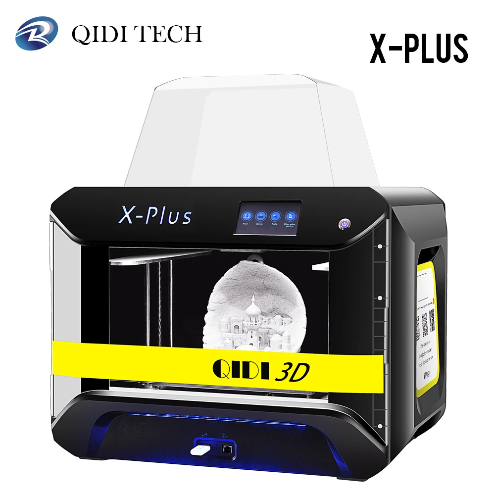 3D принтер QIDI TECH X Plus большого размера FDM Impresora Diy Kit модульный дизайнерский 3d нить