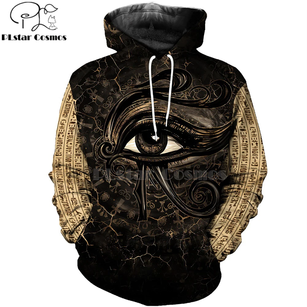 

Mysterious retro ancient Horus Egypt goddess Pharaoh totem 3d hoodies/Sweatshirt Winter autumn funny long sleeve streetwear-21