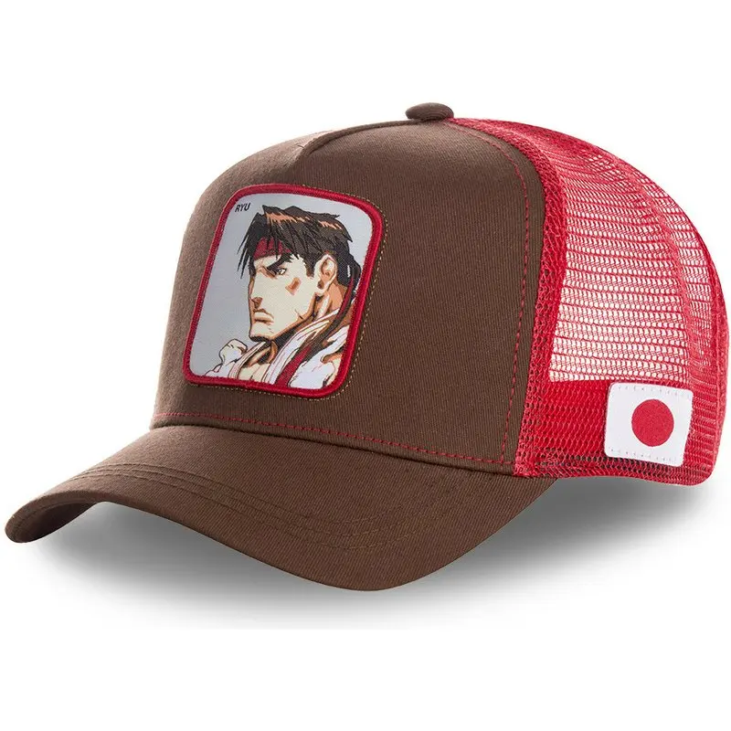 Бренд аниме Банни Snapback кепка хлопок бейсбольная кепка для мужчин и женщин хип-хоп папа сетка шляпа водителя грузовика дропшиппинг - Цвет: RYU