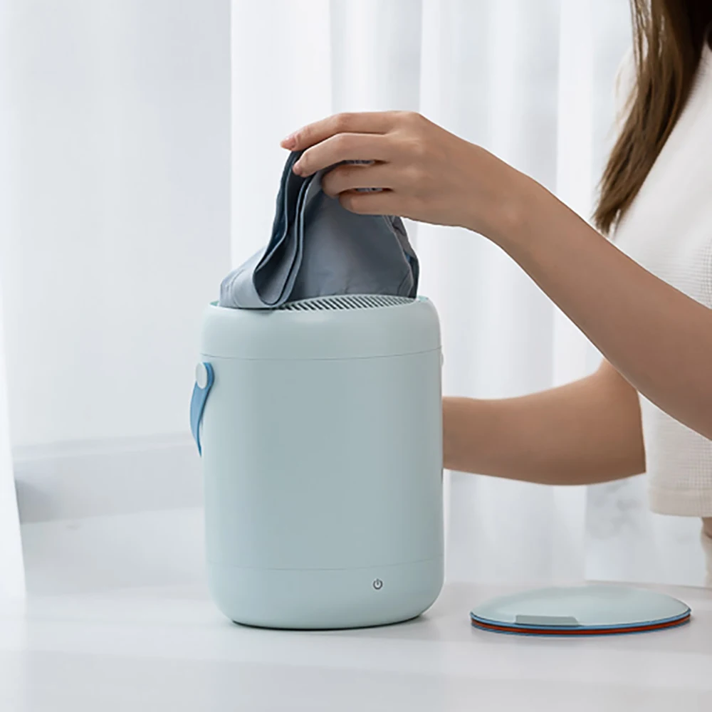 2.8L 12W 양방향 웨이브 휠 모터 블루 라이트 항균 램프 의류 씻어 기계의 용량과 미니 양말 세탁기 