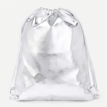 

Women Fashion Solid Schoolbag Popular Drawstring Backpack Large Tote Ladies Purse PU Leather backpack mochila escolar Rucksack