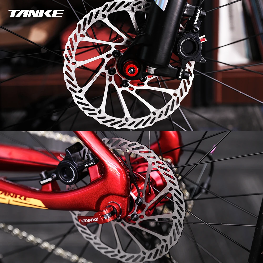 Rotori Freno A Disco Bici Colorati 160/180/203 Mm | Acciaio Inox, 2 Pezzi Con 12 Bulloni, MTB