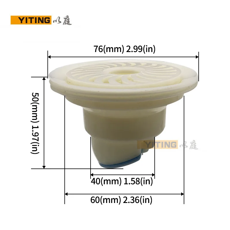 Кухня Ванная комната пол в туалете дренаж ядро дезодорант и насекомых доказательство Анти-Блокировка анти-вода Abs пластиковый слив для пола ядро