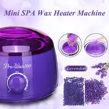 Подогреватель парафина крем для удаления волос нагреватель с 12 шт. лопатки 100 г восковой аппарат для разогрева воска нагреватель Профессиональный мини спа для рук и ног