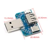 1PCS USB Male Connector / MINI MICRO USB to DIP Adapter female connector 2.54 Connector B Type-C USB2.0 3.0 Female PCB Converter ► Photo 2/6