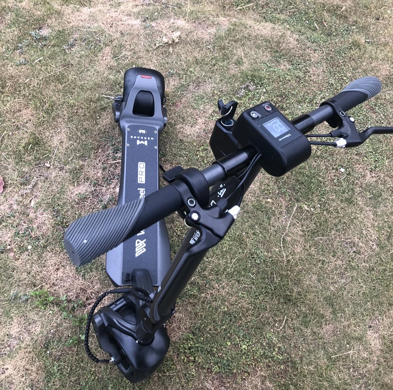 Новые Mercane WideWheel Pro Kickscooter Электрический c площадкой для стояние и широкими колесами двойной мотор дисковый тормоз скейт ХОВЕРБОРДА 48V 1000W