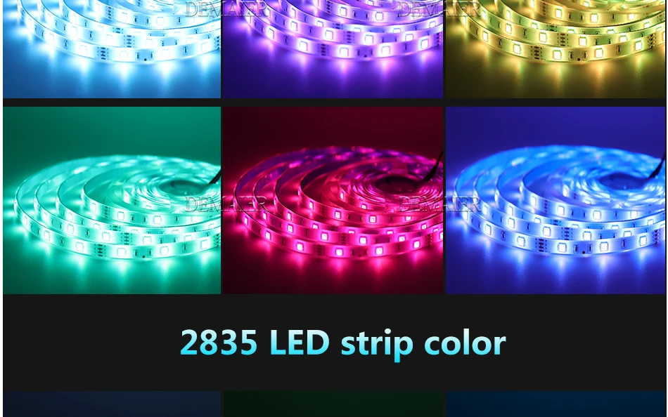 Faixa flexível led rgb streifen 5m 10m