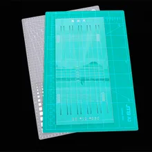 A3 режущий диск доска 3-х слойные разделочная доска ПВХ Diy самовосстановления линии сетки ремесло карты кожа ткань Бумага варочная панель пусковая площадка