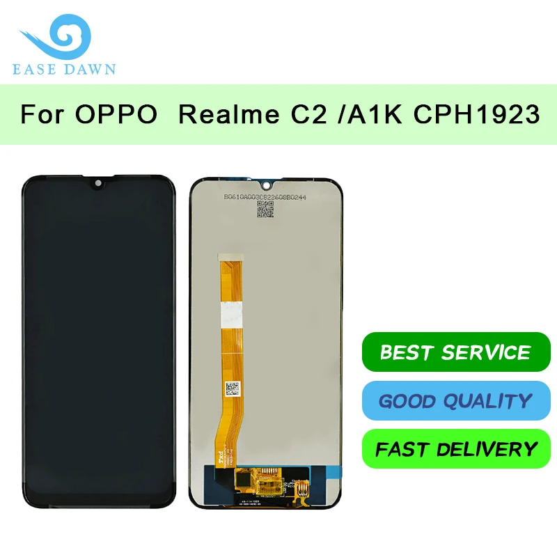 Для OPPO A1K CPH1923/Realme C2 ЖК-дисплей ips дисплей сенсорный дигитайзер сборка для Oppo дисплей