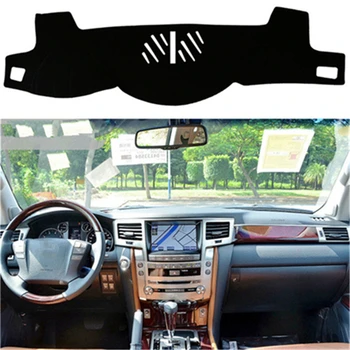 

Black Car Dashboard Cover For Lexus LX570 (2009-2014) 2010-11-12-2013 Auto Sun Shade Pad Carpet Protector Dash Mat