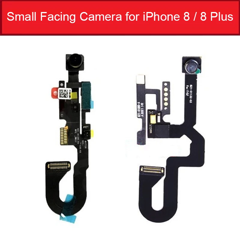 Фронтальная камера с гибким креплением кабель для iPhone 8 Plus 8G 8 Plus Фронтальная маленькая камера свет Promixity сенсор гибкий ленточный запасные части