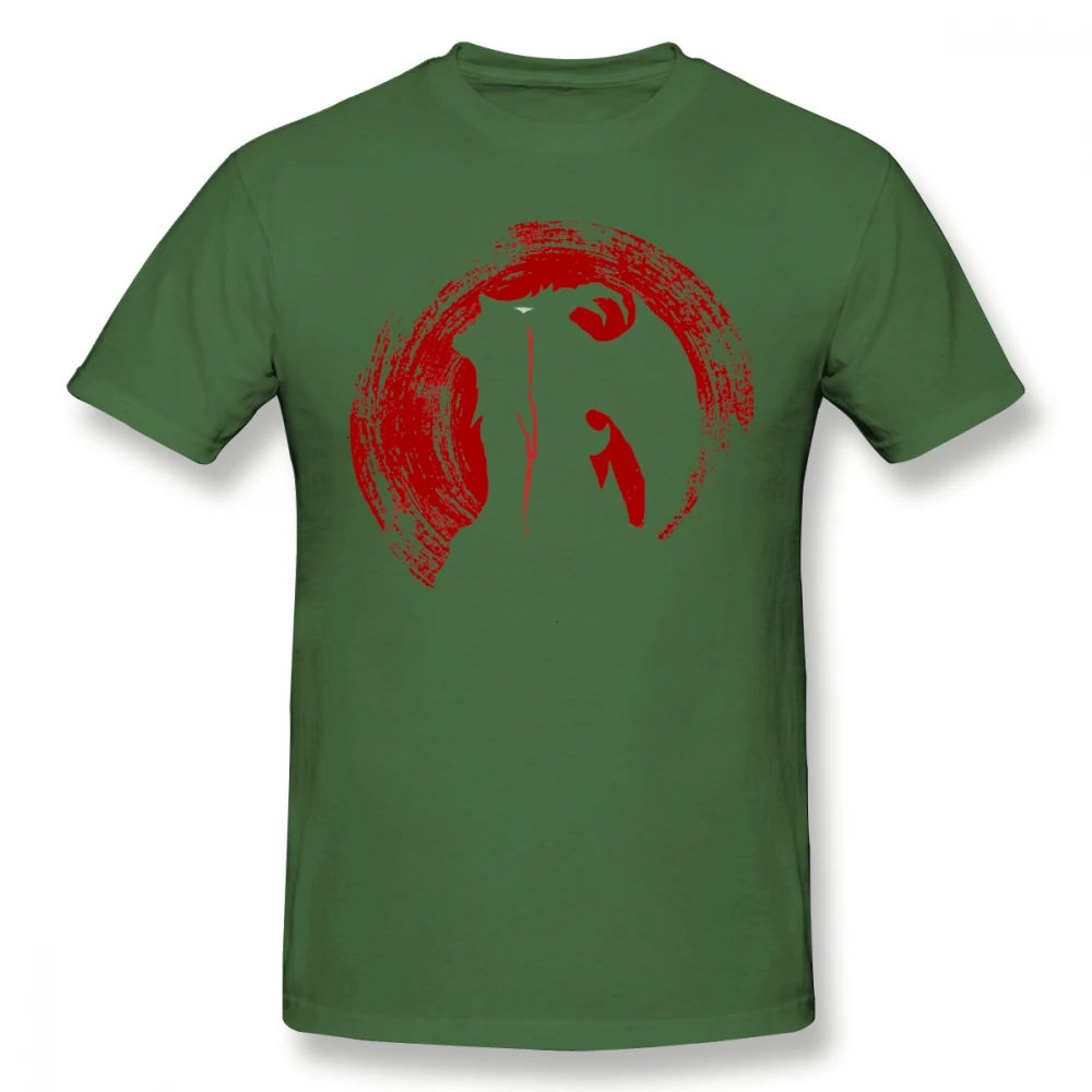 ArmyGreen One yona Devilman, футболка, Плачущий ребенок, белая футболка, графическая футболка с коротким рукавом, Мужская забавная Базовая хлопковая футболка, большие размеры - Цвет: ArmyGreen
