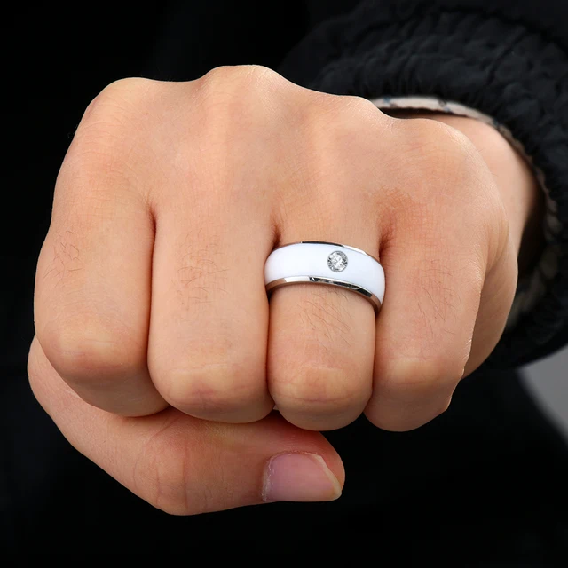 Anillo Digital para dedo con conexión portátil, anillo de dedo NFC de acero  inoxidable para hombres con teléfono Android – Los mejores productos en la  tienda online Joom Geek