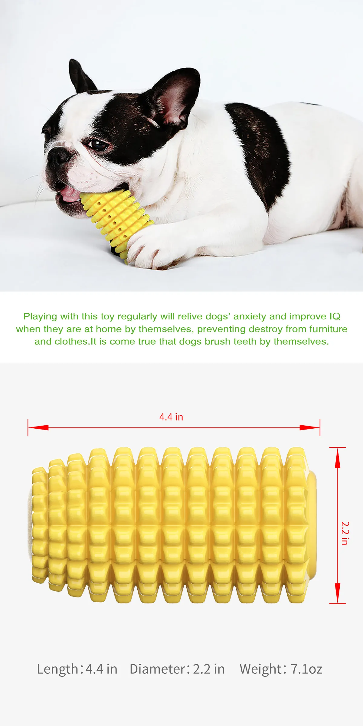 Dog Corn on the cob chew Toys