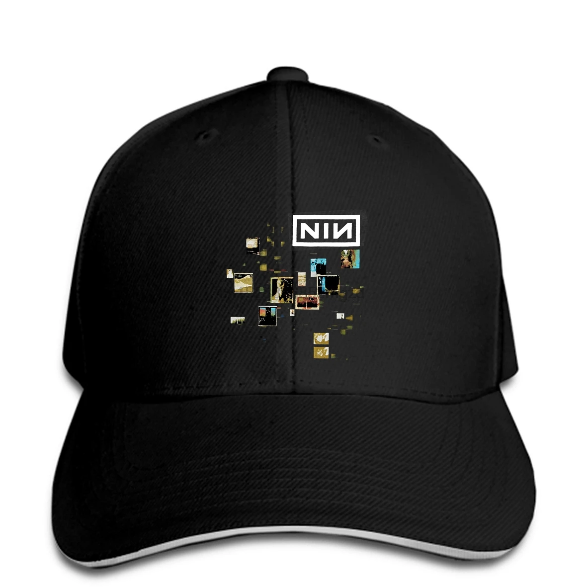 NINE INCH NAILS cube 2013 Черная мужская бейсбольная Кепка TENSION TOUR Новая взрослая NIN Snapback Кепка женская шапка