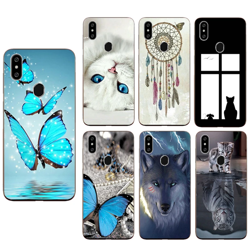 

For OUKITEL C15 Pro Case 6.088'' Fashion silicone Soft TPU Cute Back Cases for OUKITEL C13 Pro Phone Cover Shells Coque