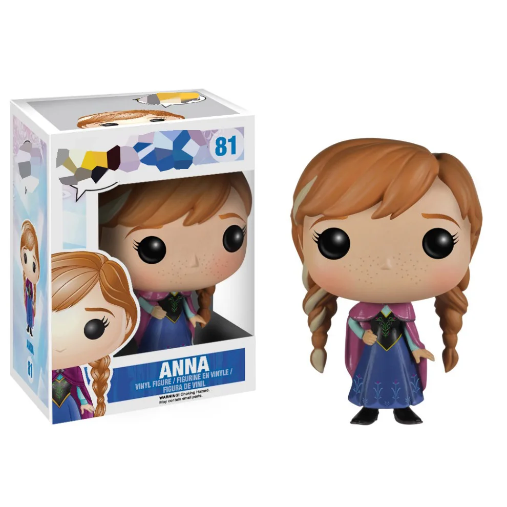 Холодное сердце FUNKO POP виниловые куклы принцесса Анна Эльза фигурка игрушки