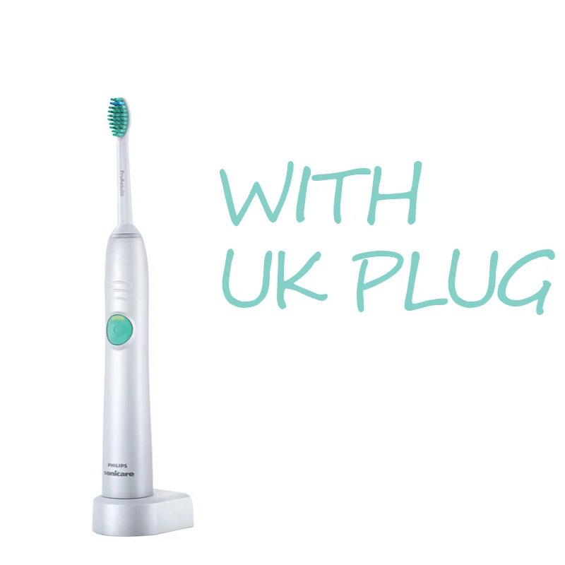 Philips электрическая зубная щетка Sonicare HX6511 с 31000 Beats/Minute 110-220V с умным переключением индикатор батареи для взрослых - Color: HX6511 Add UK Pliug