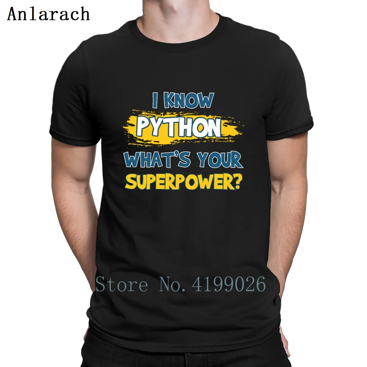 Программист Python Толстовка Забавный чудак, дурачок футболка интересные Весна Аутентичные Семья с О-образным вырезом короткий рукав рубашки