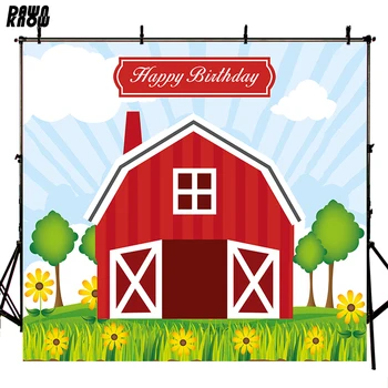 

DAWNKNOW Flower Vinyl Photography Background For Baby House Tree Photo Shoot Backdrop For Birthday Party Photo Studio lv573