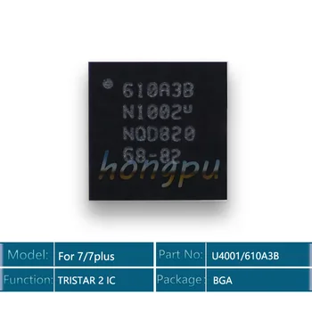 

25pcs/lot 610A3B/U4001 U2 IC 36pins for iphone 7/7plus/7 plus USB charger/charging TRISTAR 2 IC Chip