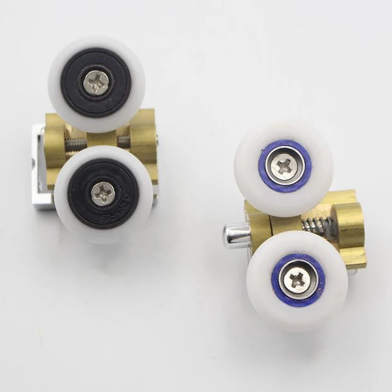 Spring Wheel Shower Room pulley, Glass push-pull Hanging wheel, Shower Room Accessories Vintage Pulley Spring Wheel Shower Room pulley, Glass push-pull Hanging wheel, Shower Room Accessories Vintage Pulley