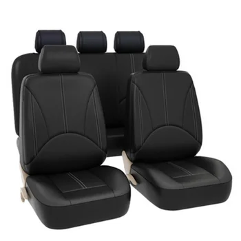 

Chair Cushion Seat Cover Cover Faux Leather Mat Protect Antiskid Front Head Rest
