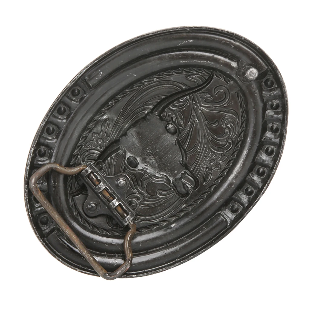Belt Buckle Replacement Vintage Style Horse Head Western Cowboy Rodeo Large belt accessory пряжка для ремня мужская