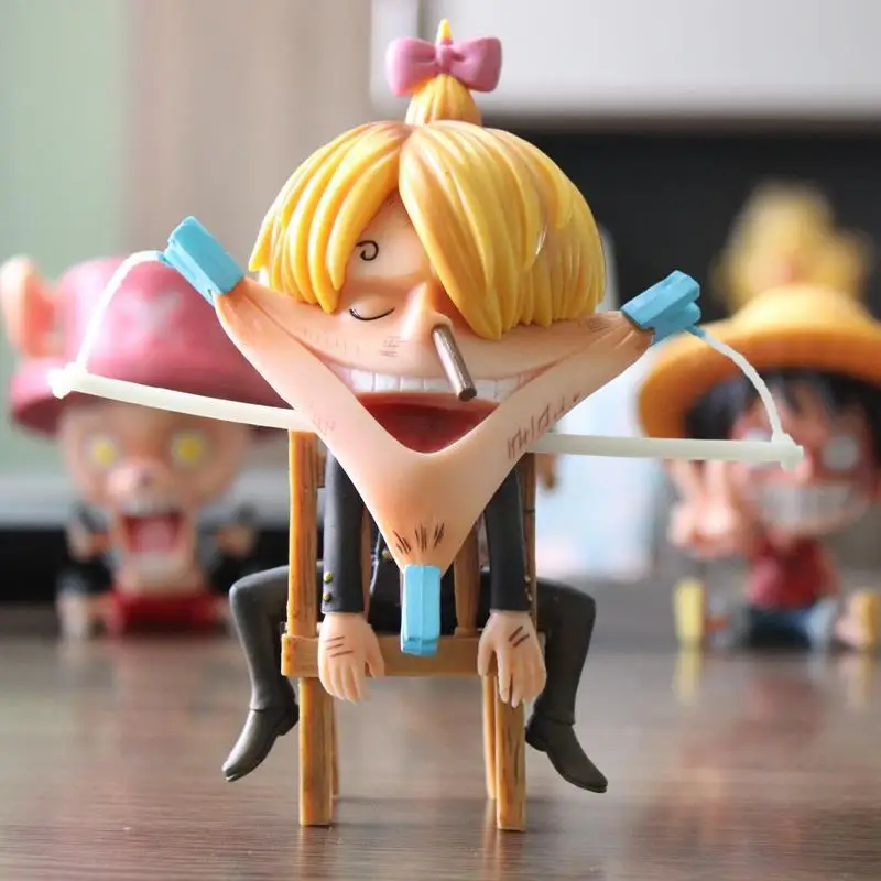 

Yaya Anime One Piece Guilty of Two Series Sanji Sauron Luffy Funny Boxed Garage Kit