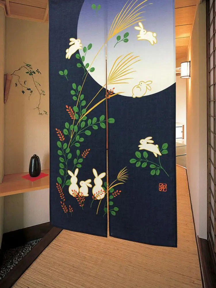 Японский Стиль занавеска на двери из полиэстера для двери в спальню, на кухню шторы украшение для дома Шторы для двери, окна Ванная комната