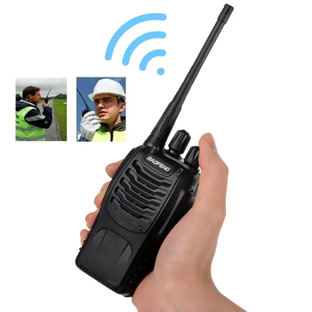 

BF-888S 5km Range Wireless Walkie-talkie UHF Talkie Handheld Two-way Ham Radio