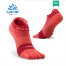 AONIJIE/1 пара спортивных носков с пятью носками, бег босиком, Велоспорт, Пешие прогулки, беговые кроссовки, марафонские гоночные носки для мужчин и женщин