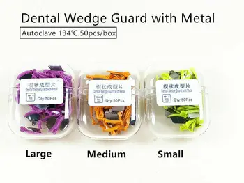 

2Box/100pcs Dental Fender Wedges Tooth Matrix Prep Interproximal Diastema Guard Autoclavable 134℃