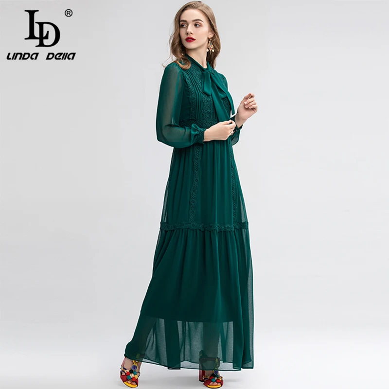 Women real silk dress spring autumn 2020 a-line