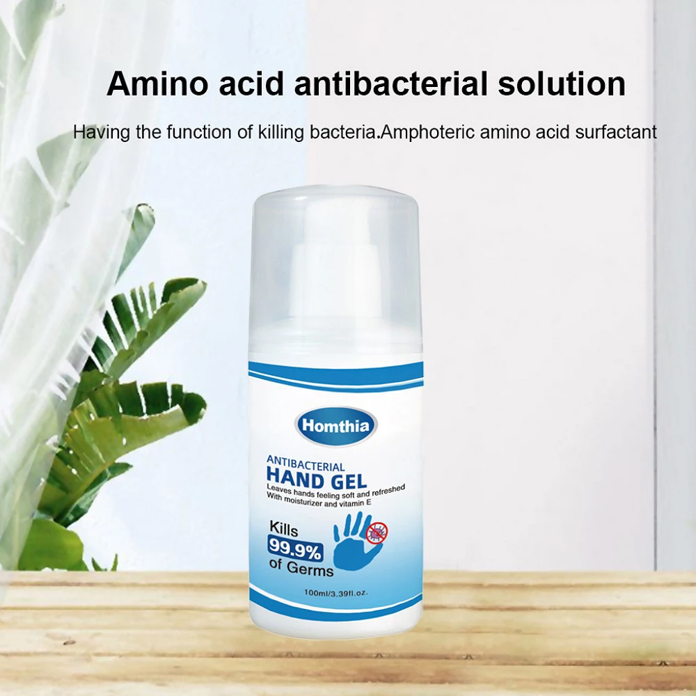 100ml Quick-drying Hand Sanitizer Gel Disposable Disinfection Gel Non-Washing Hand Cleaning Gel Portbale Wash-free Hand Wash Gel 100ml Quick-drying Hand Sanitizer Gel Disposable Disinfection Gel Non-Washing Hand Cleaning Gel Portbale Wash-free Hand Wash Gel