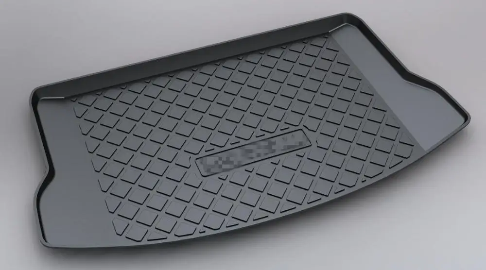 

SJ ALL Weather TPO Car Trunk Mats Tail Boot Cargo Liner Cover Rear Cargo Tray Luggage Pad For Toyota YARIS L 2015 2016 2017 2018