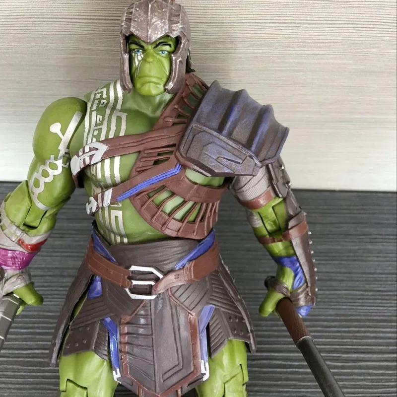Военный молоток боевой топор Гладиатор Халк фигурка Мстители Тор 3 Ragnarok Броня ПВХ подвижная аниме модель игрушки 36 см подарок бесплатно