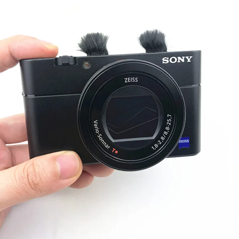 6 шт. глушитель ветра для Canon G7x Mark II Micromuff Sony RX100 III IV RX100M5 крышка микрофона G7X