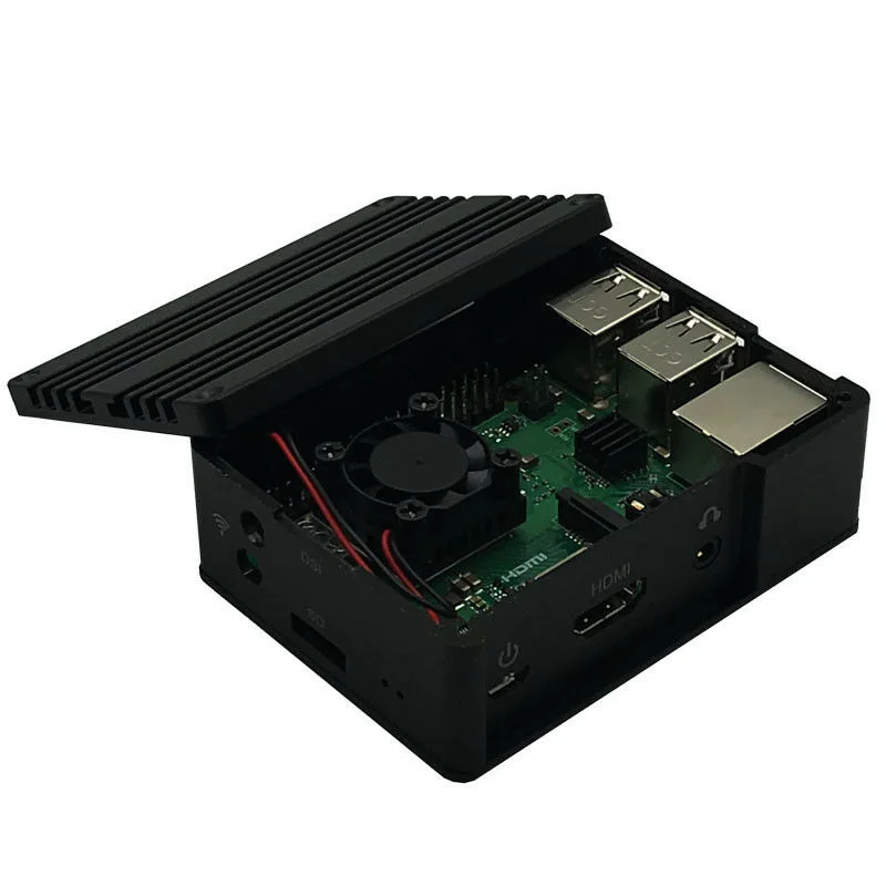 Для Raspberry Pi 3B+/Asus Thinker чехол для Raspberry Pi 3 Model B+ алюминиевый корпус корпуса защитный