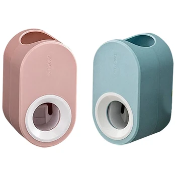 

Automatic Toothpaste Dispenser ,Wall Mounted Automatic Toothpaste Squeezer Kids Hands Free Family Washroom Bathroom.