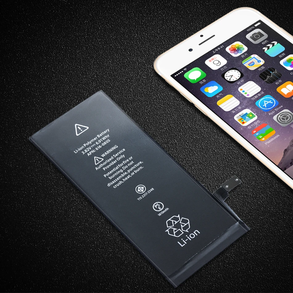 Аккумулятор мобильного телефона для iPhone 6 реальная емкость 1810 мАч