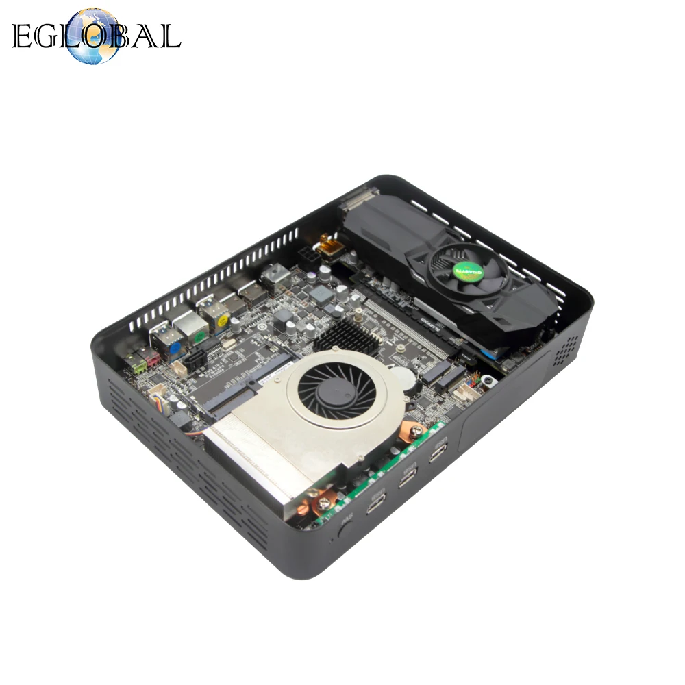 EGLOBAL 8th Gen I7-8700 3,2 до 4,6 ГГц GIGABYTE GTX 1050TI Windows 10 pro Настольный игровой компьютер 32 Гб DDR4 M.2 SSD игровой ПК