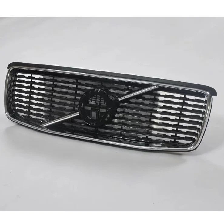 Rejilla delantera para VOLVO XC XC90 2016 2022, malla de ABS, cromada, de alta calidadParrilla